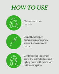 YADAH serum absorbs quickly, leaving skin refreshed and moisturized