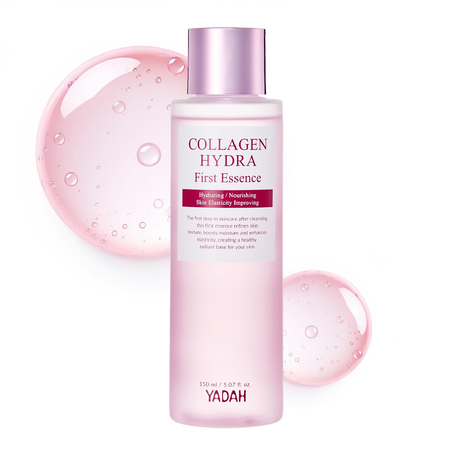YADAH Collagen Hydra Essence bottle ready for deep hydration and skincare routine