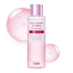 YADAH Collagen Hydra Essence bottle ready for deep hydration and skincare routine
