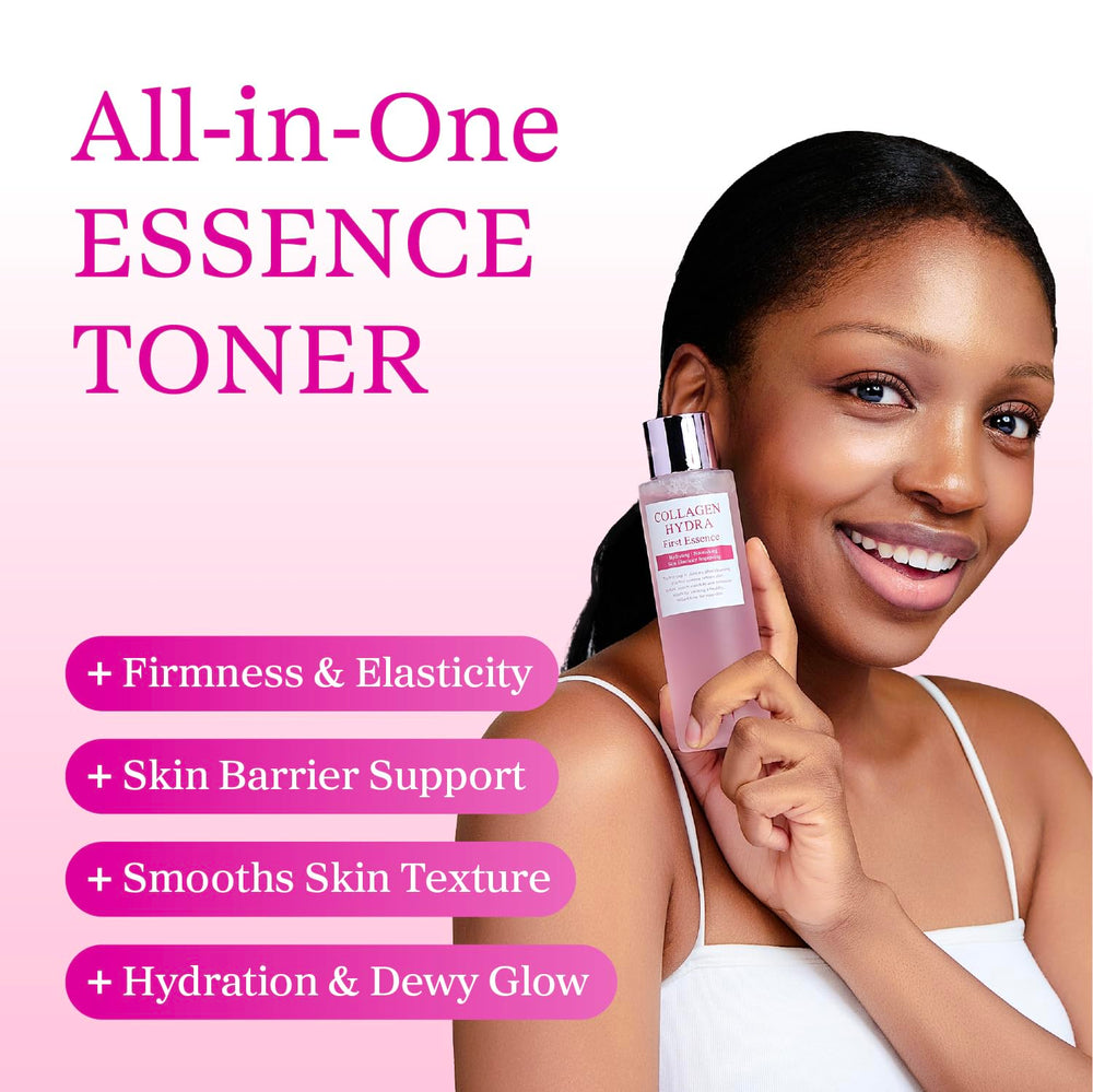YADAH Collagen Hydra Essence water-like formula absorbing quickly into skin