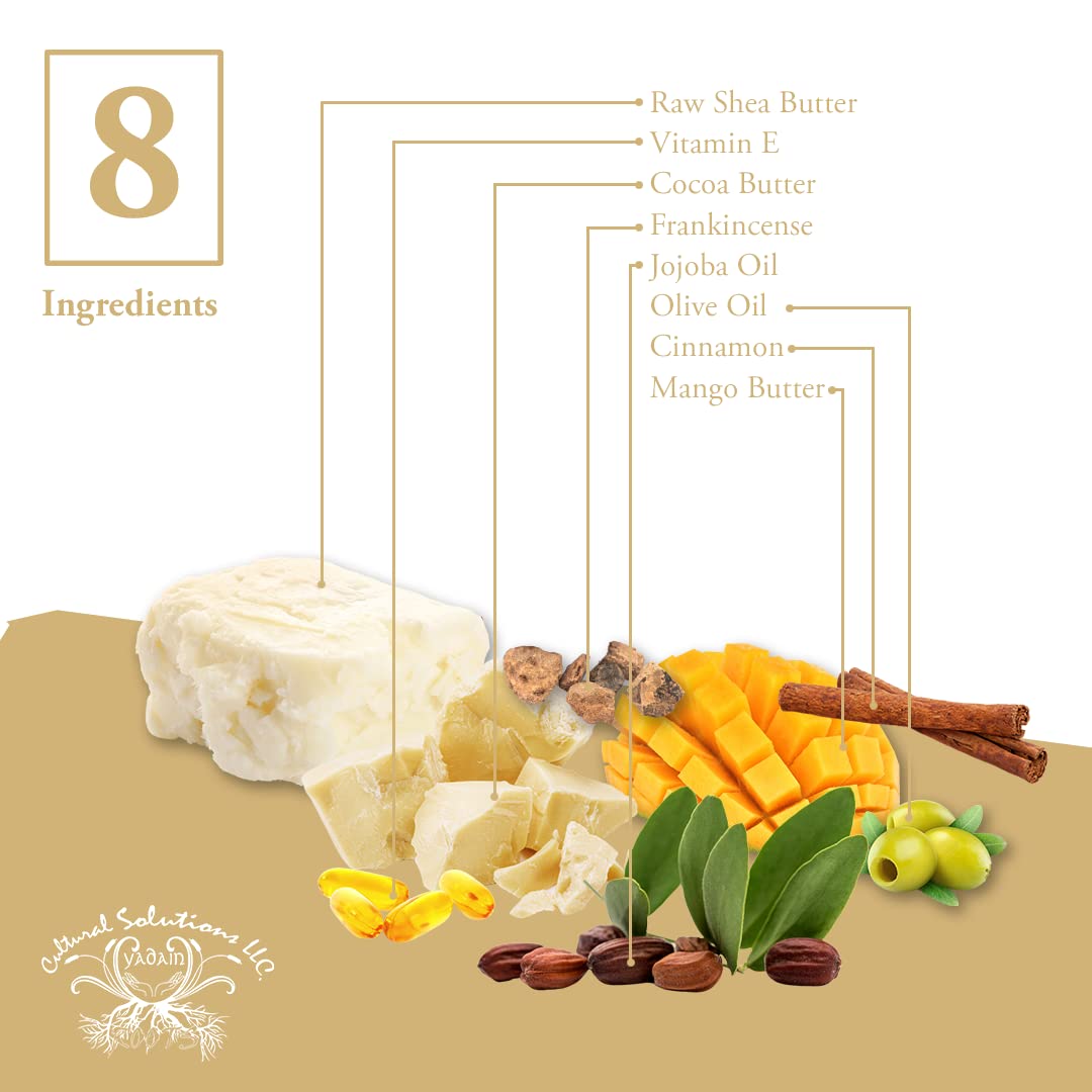 Yadain 12oz packaging label highlights natural ingredients