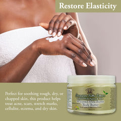 Yadain Lemongrass Extreme Body Butter natural ingredients nourish skin.