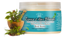 Yadain Whipped Shea Butter jar for eczema-prone and acne-prone skin hydration