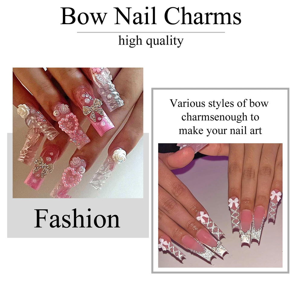 YAEISM gift-ready bow nail charms kit for crafters.