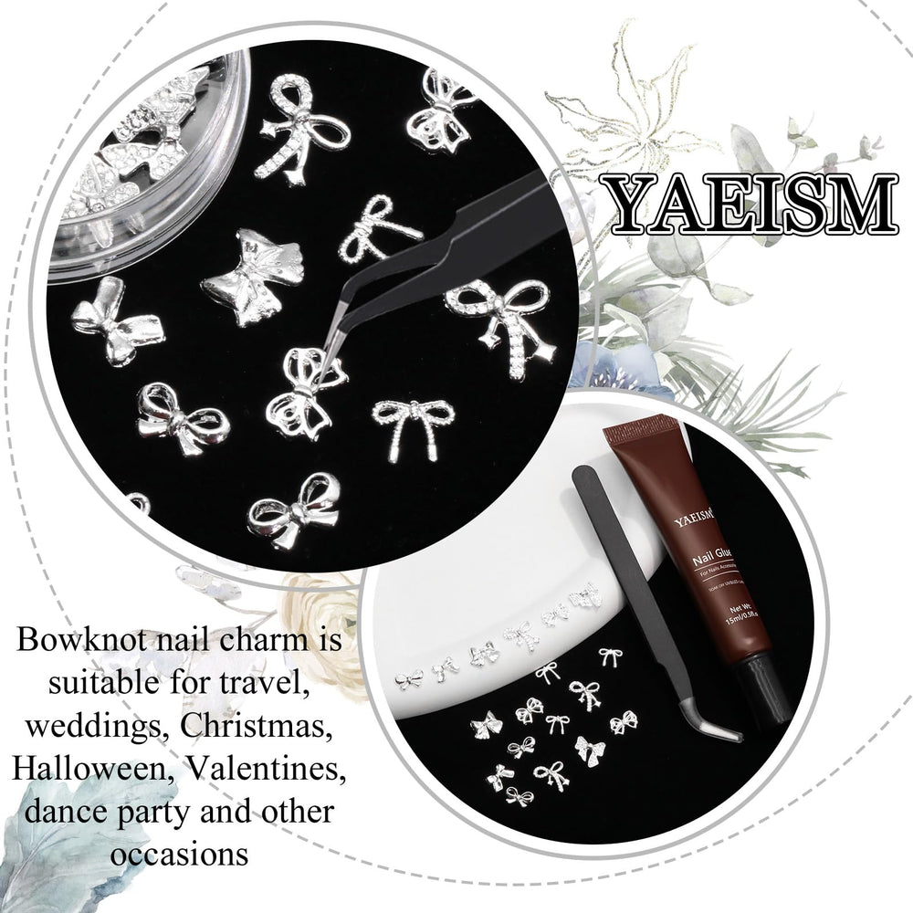 YAEISM glue gel 15ml tube for nail art adhesion.