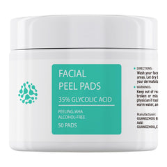 YAFUSIPE Glycolic Acid Toner Pad bottle shown for daily exfoliation and radiant skin.