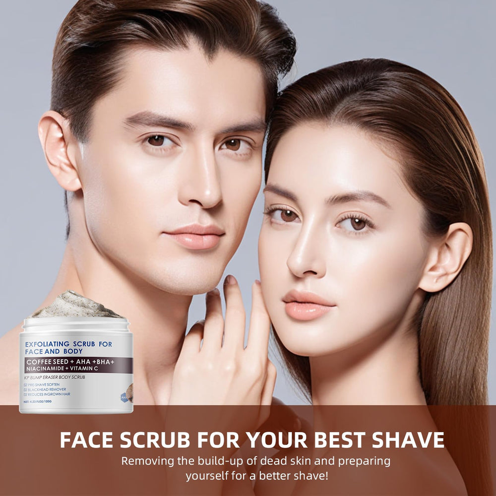 YAFUSIPE KP Bump Eraser before-after glimpse hints at smoother skin results.