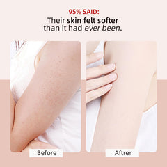 YAFUSIPE KP Bump Eraser texture closeup shows microgranules for gentle exfoliation.