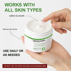 YAFUSIPE Texture close-up shows rich, hydrating formula for dry skin.