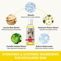 YAFUSIPE Yellow Peeling Oil botanical formula supports gentle exfoliation