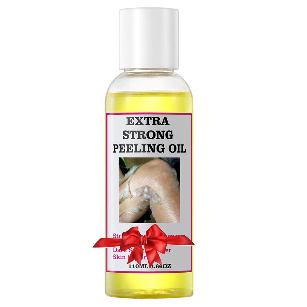 YAFUSIPE Yellow Peeling Oil bottle closeup for easy at-home exfoliation