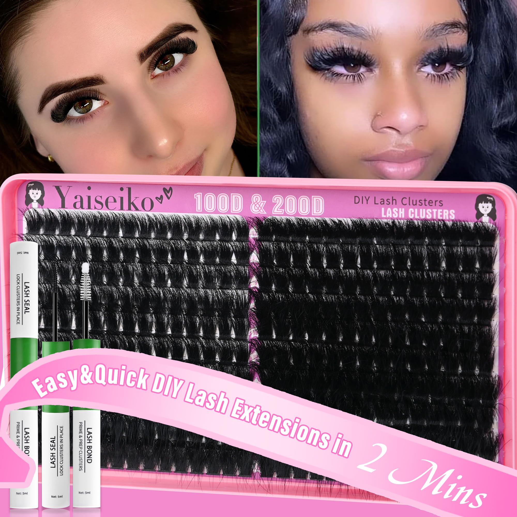 Yaiseiko DIY lash extension kit enables easy home applications