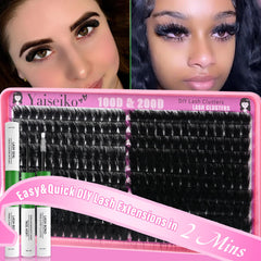 Yaiseiko DIY lash extension kit enables easy home applications