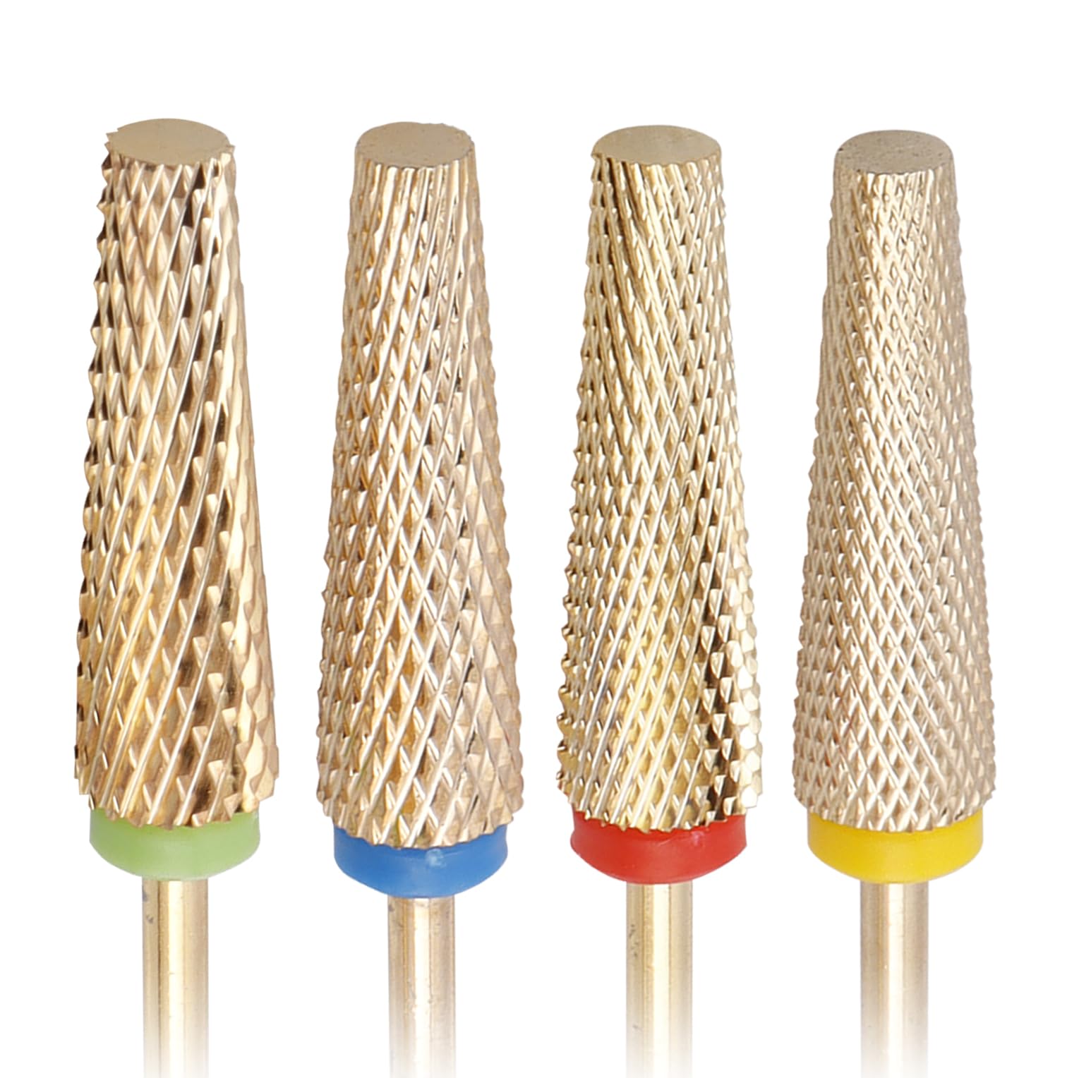 YAKAMOZ long nail drill bits set for precise professional manicures