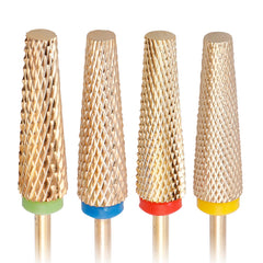 YAKAMOZ long nail drill bits set for precise professional manicures
