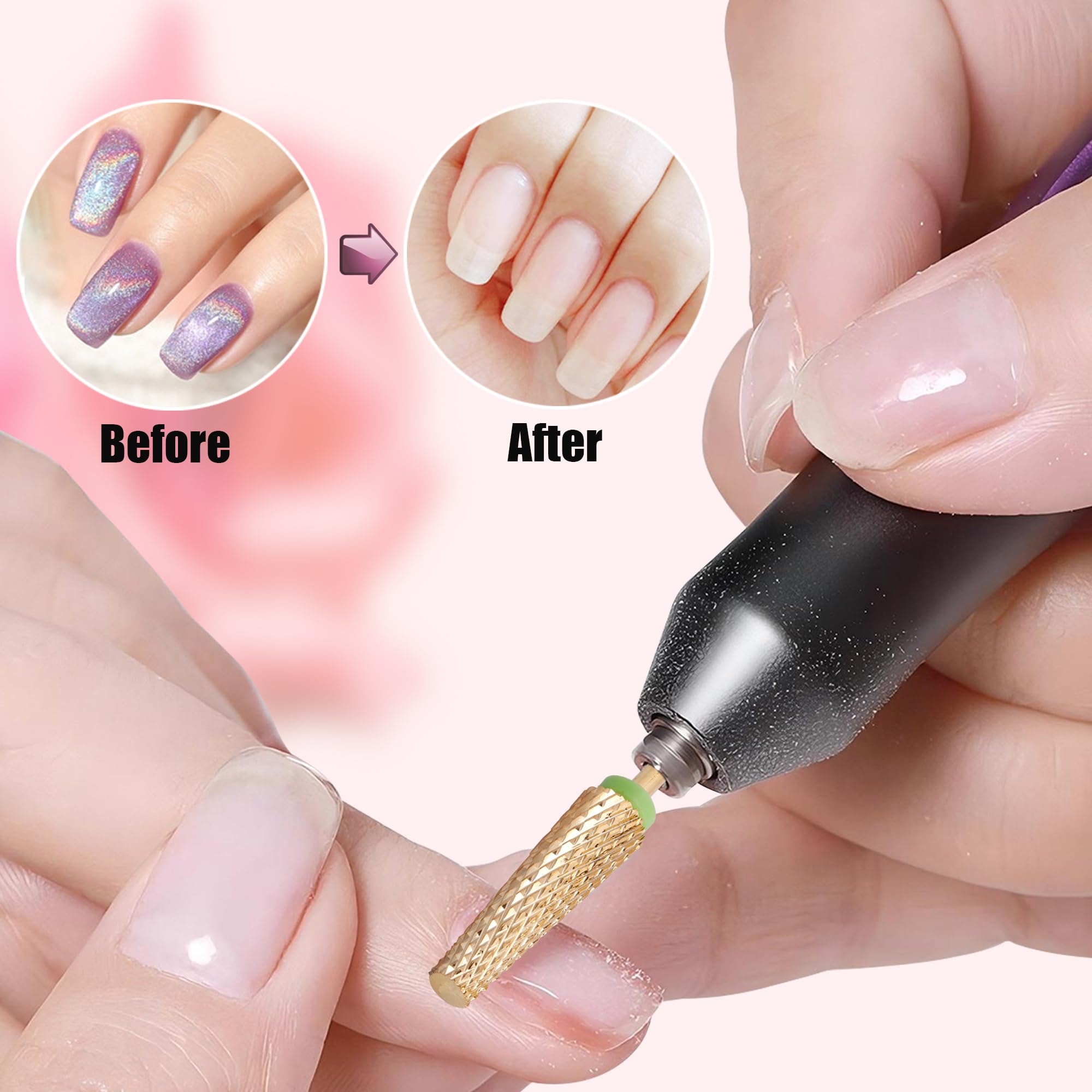 YAKAMOZ professional-diy manicure set for shaping and backfilling