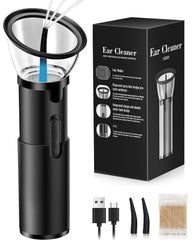 Yakbio ear wax cleaner front view shows a compact, easy to hold design for daily use.