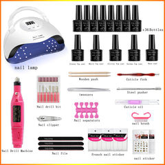 YALSYINY base coat and top coats for lasting shine