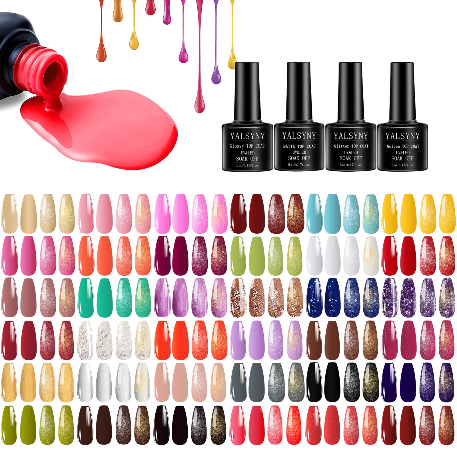 YALSYINY nail drill starter kit for smooth edge finishing