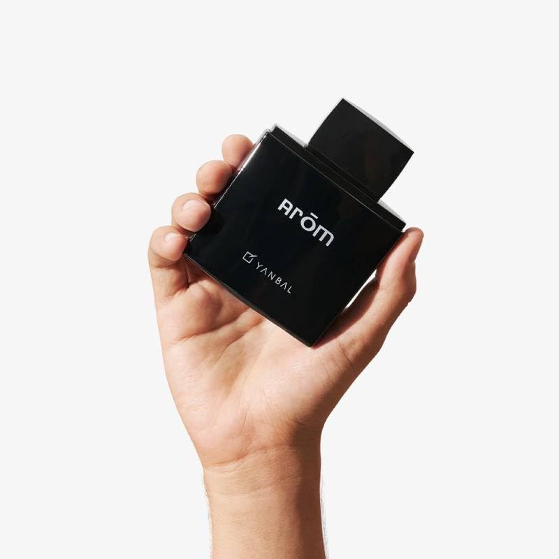 Yanbal AROM Parfum bottle front view, masculine and refined for everyday wear