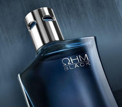 Yanbal OHM Black packaging showcases modern luxury and premium branding