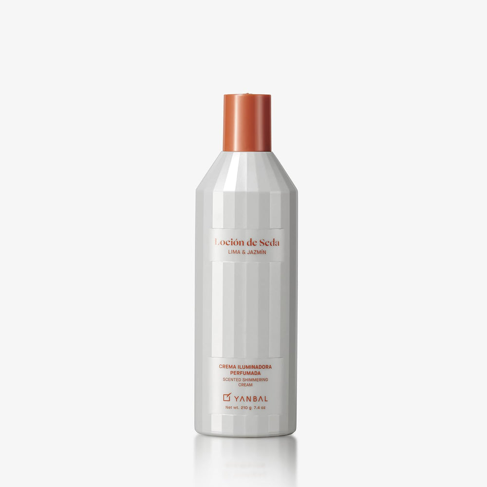 Yanbal Silk Lotion Lime Jasmine bottle glowing in sun for a radiant daytime glow.