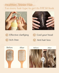 Yanibest soft hair after use—frizz-free, smooth results without weighing down
