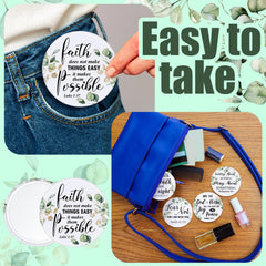 Yaomiao lightweight durable pocket mirror for on-the-go use.