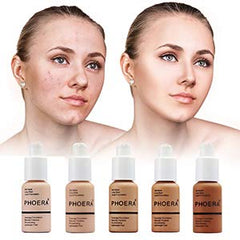 Yaper PHOERA Foundation soft-matte texture on hand for smooth blending