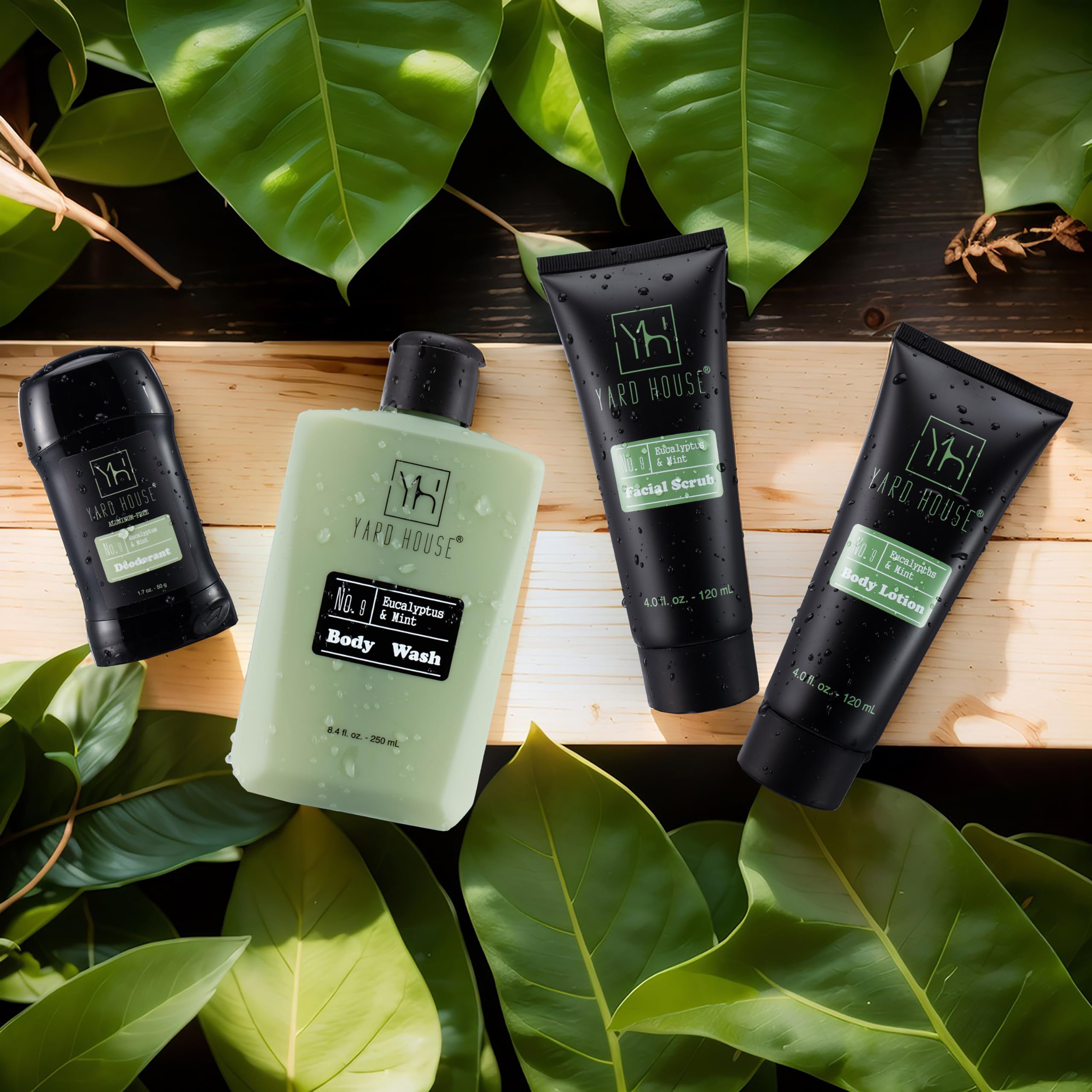 Yard House two-in-one shampoo and conditioner for simplified grooming