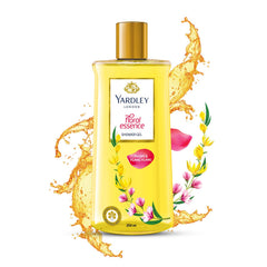 Yardley London Floral Essence Peony & Ylang Ylang bottle front for a gentle, fragrant cleanse.