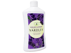 Yardley lavender hand soap pump for easy, mess-free dispensing.