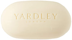 Yardley London lavender bar close-up with essential oils and creamy texture
