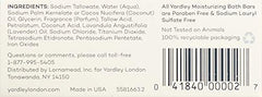 Yardley London lavender moisturizing bars in a multi-pack ready for home use