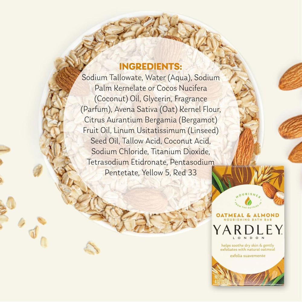Yardley London soap lather application with rich cleansing experience