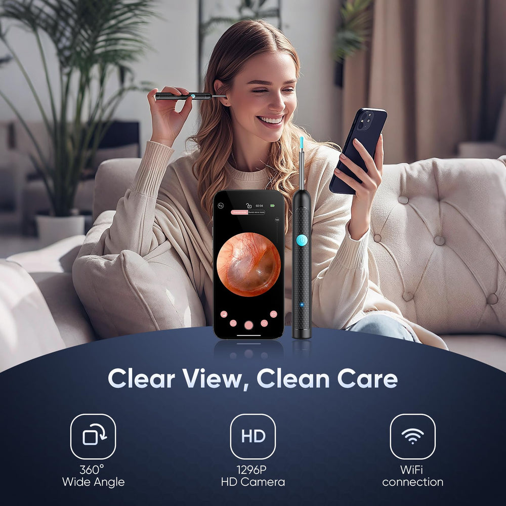 Yardstick ear camera captures detailed visuals through six LED lights.