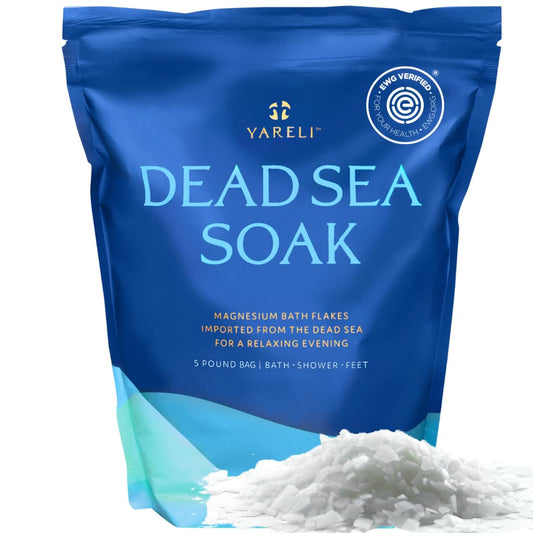 Yareli Magnesium Flakes from the Dead Sea for a relaxing bath soak