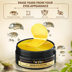 Yargkos pink eye patches in a can for soothing hydration