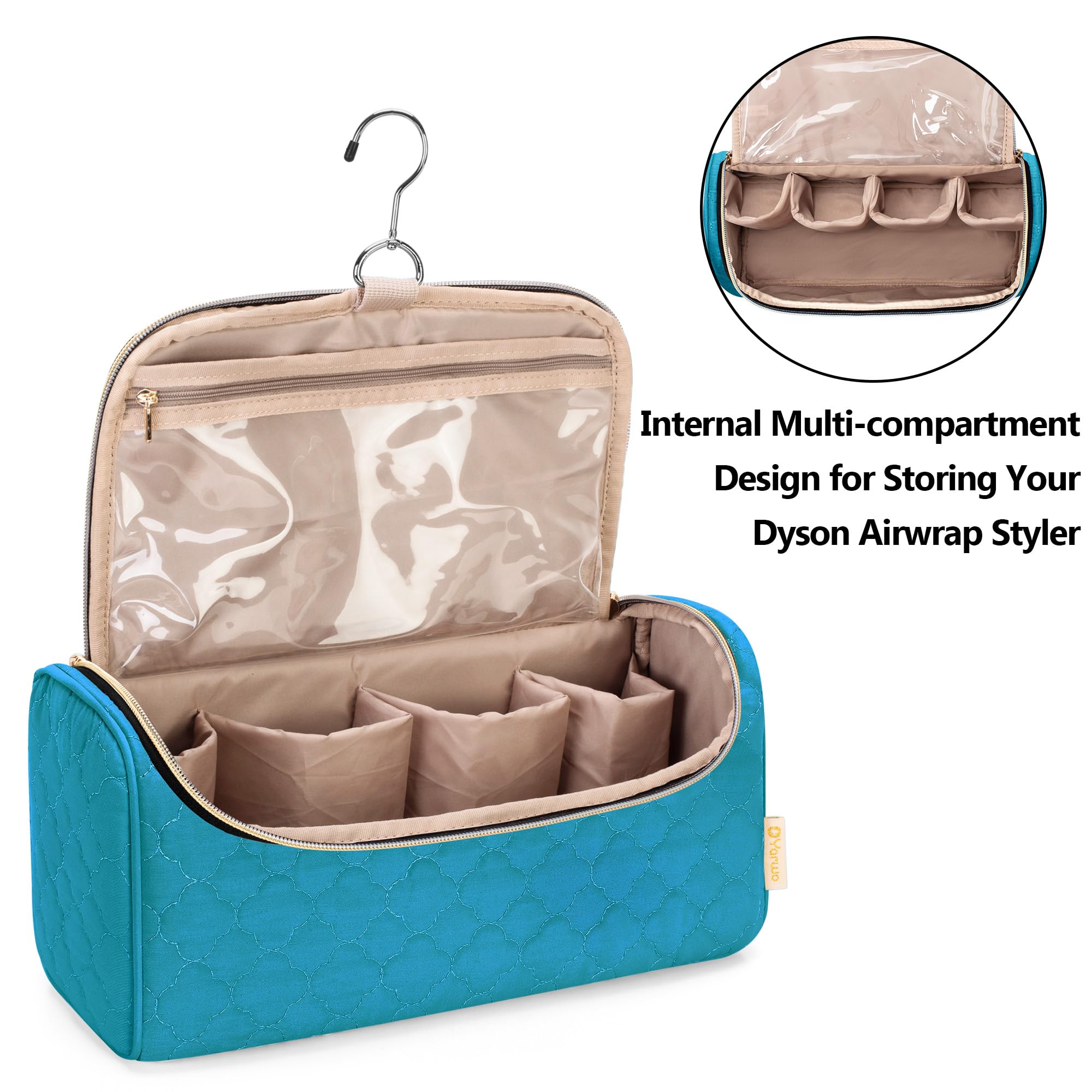 Open pocket and back pocket in Yarwo case organize small items securely