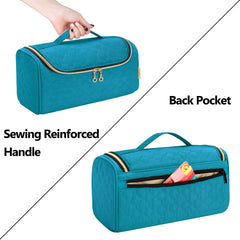 Transparent pocket on Yarwo Airwrap case for oils, clips and sprays