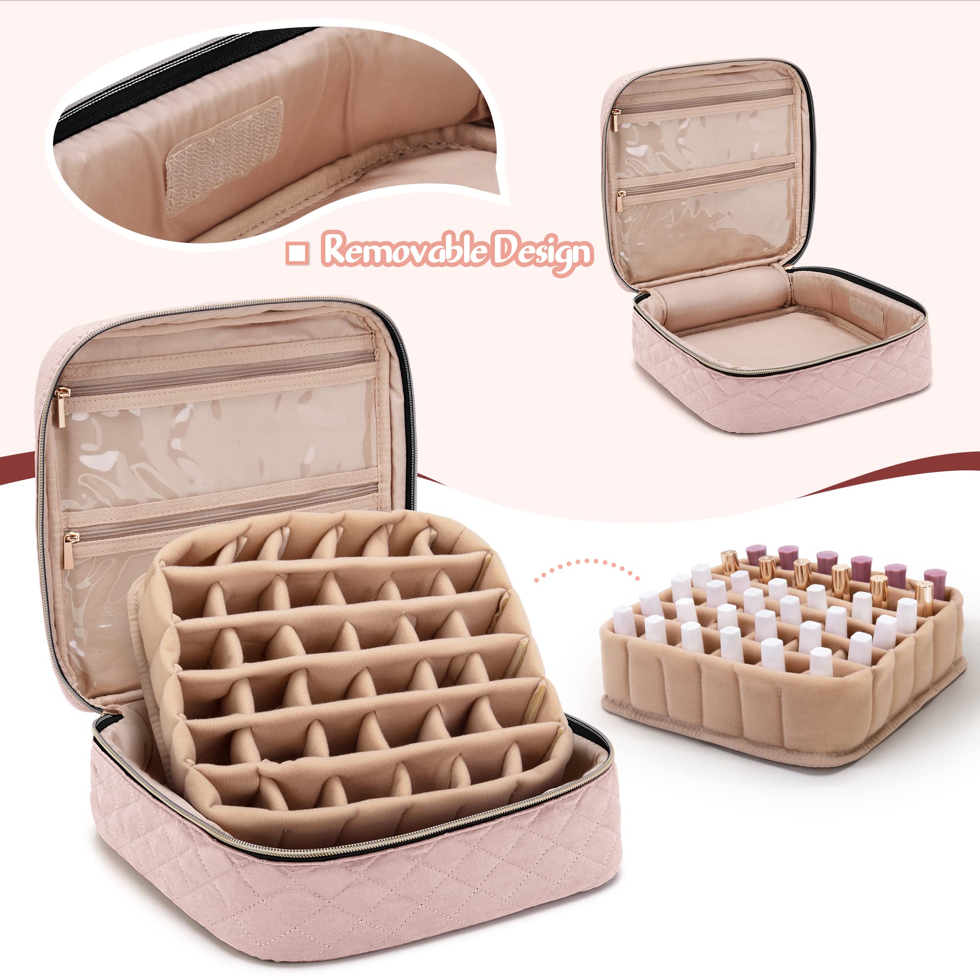 Adjustable divider in Yarwo bag for custom bottle spacing