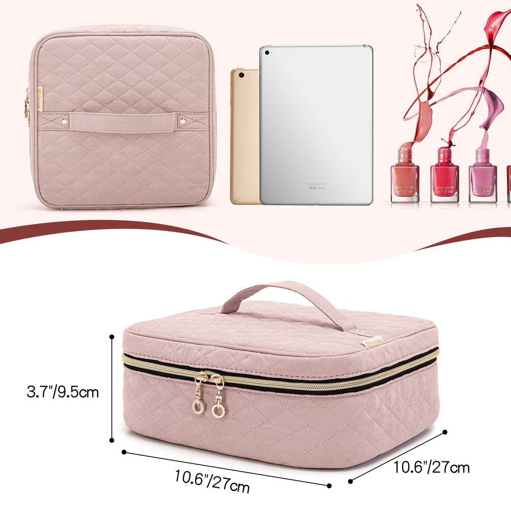 Two transparent pockets in Yarwo bag for tools and accessories