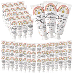 Yaryang valentines day lotion with boho rainbow pack, travel-friendly gift.