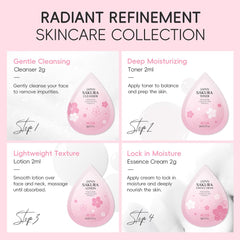 Yasovigi Sakura travel kit box image showing eco-friendly packaging.