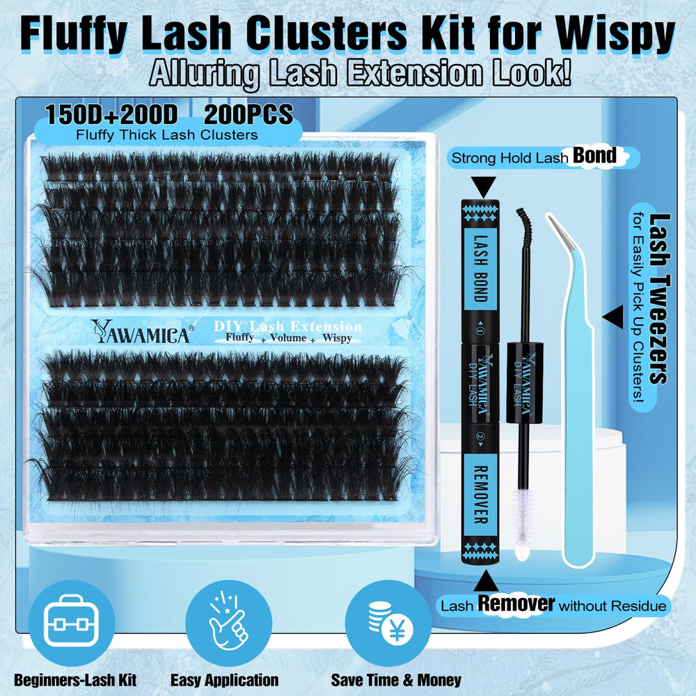 Yawamica faux mink lashes feel soft and natural.
