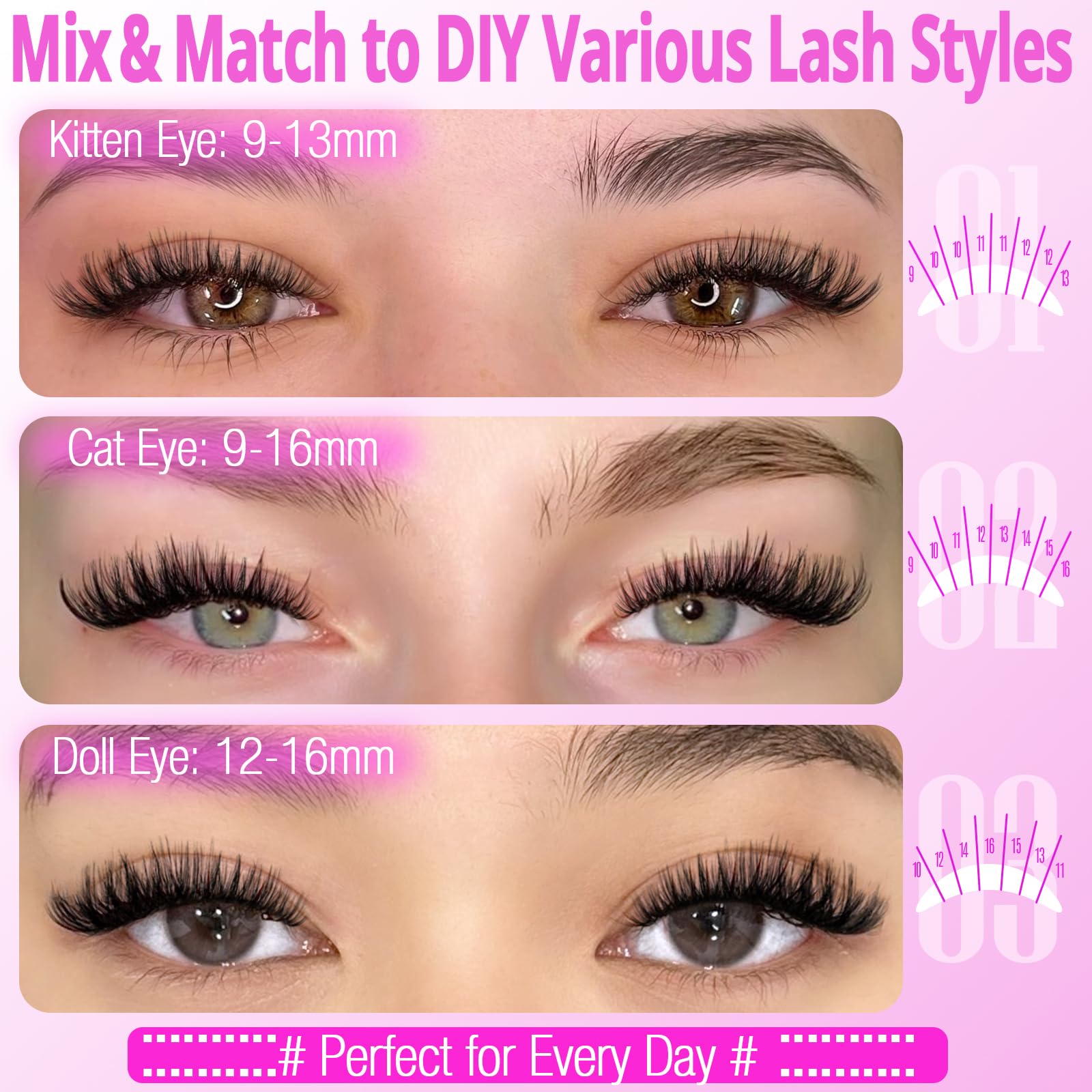 Yawamica precise lash applicator tweezers for accurate cluster placement.