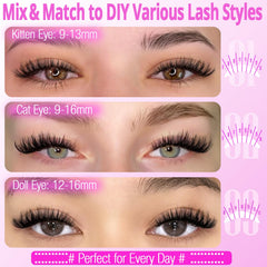 Yawamica precise lash applicator tweezers for accurate cluster placement.