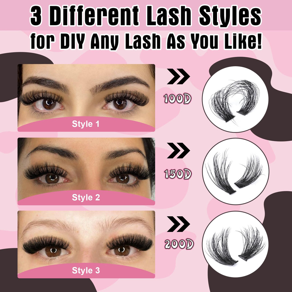 Yawamica lash bond and seal keep clusters in place for long-lasting results