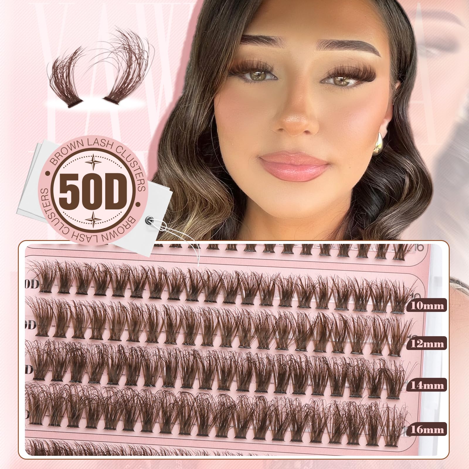 Yawamica lash bond and seal bottle for long lasting wear