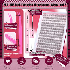 Yawamica lash-bond-seal-kit enables precise, long-lasting DIY lash applications.